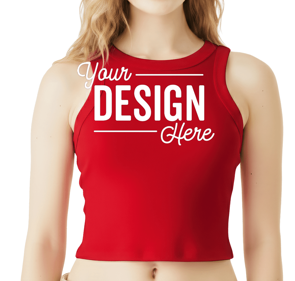 Bella + Canvas Women's Micro Rib Racer Tank | Custom Apparel