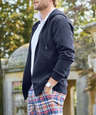 Brooks Brothers Double-Knit Zip Hoodie