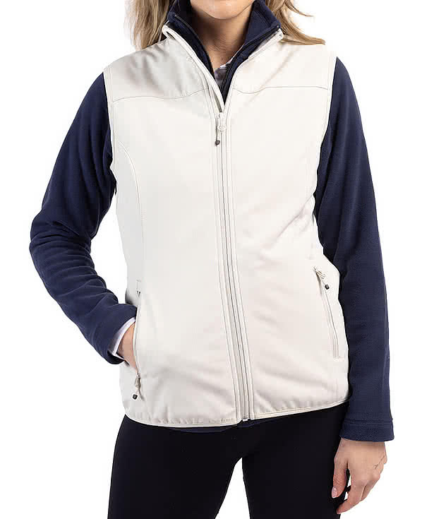 Clique by Cutter & Buck Women's Trail Eco Stretch Soft Shell Vest