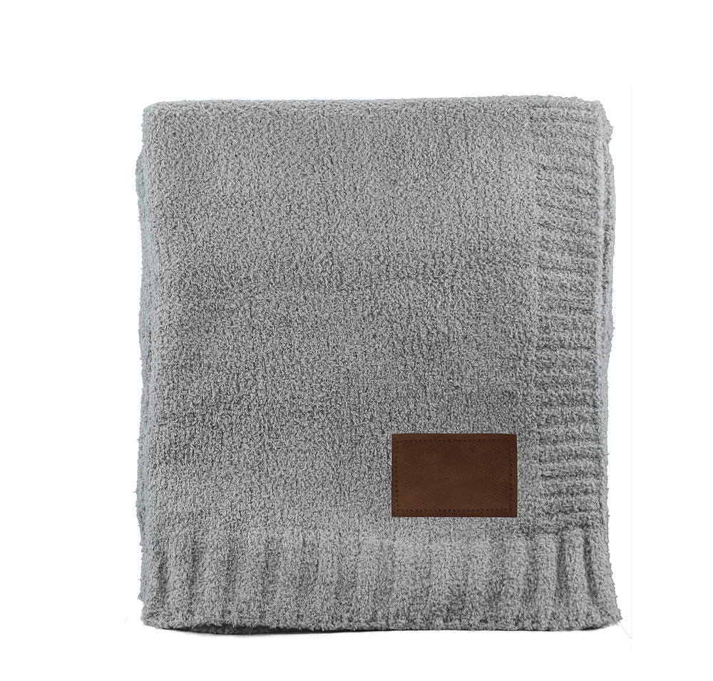 Laser Engraved Cloud Nine Soft EnviroFibr Throw Blanket-default