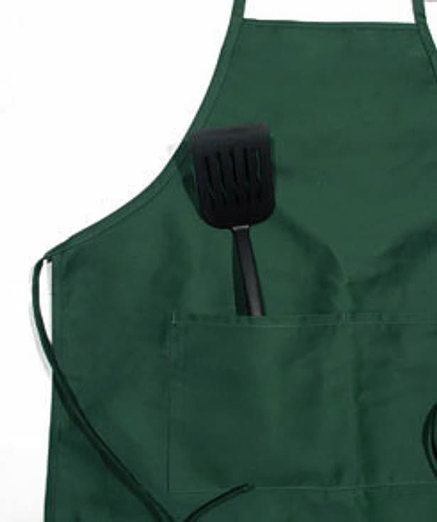 Liberty Bags Butcher Block Medium Length Two-Pocket Apron
