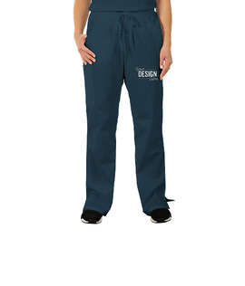 Dickies Women's Drawstring Scrub Pant - Color: Caribbean Blue