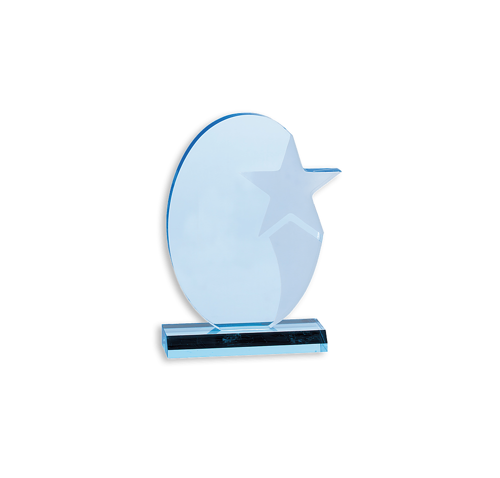 Laser Engraved Stellar Award-default