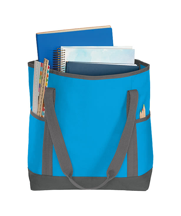 Port Authority On-The-Go Medium Poly Canvas Tote Bag