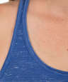 Bella + Canvas Women's Flowy Melange Racerback Tank