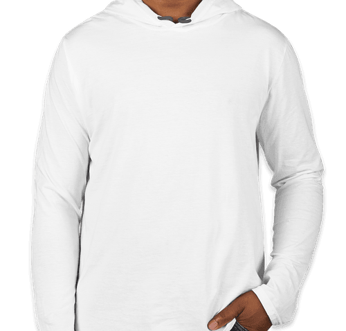 Custom hooded discount t shirt