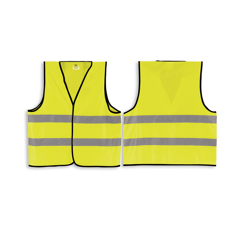 Reflective Stripe Safety Vest-default