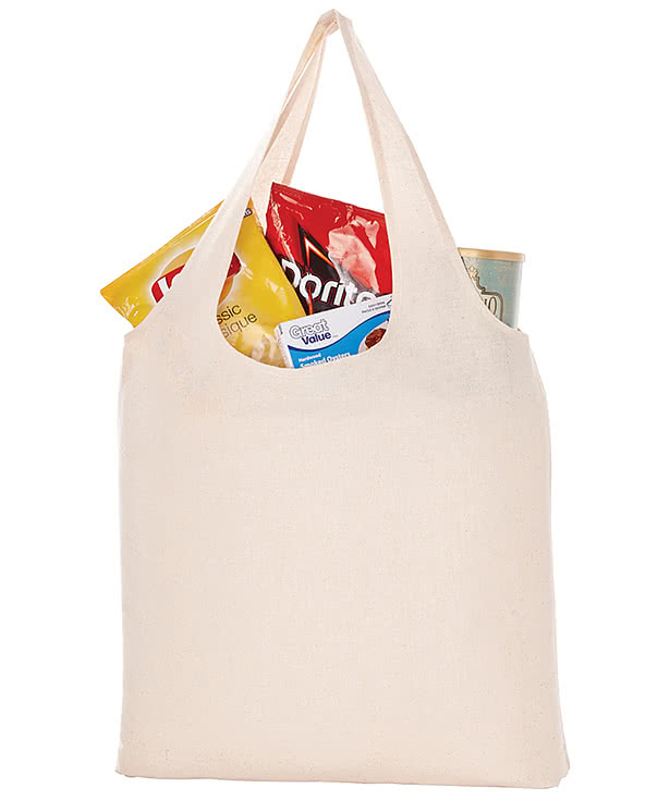Lightweight All-Purpose Cotton Canvas Tote Bag