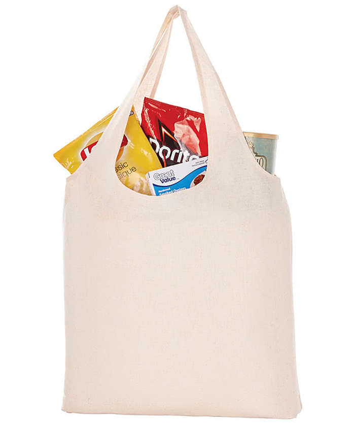 Lightweight All-Purpose Cotton Canvas Tote Bag