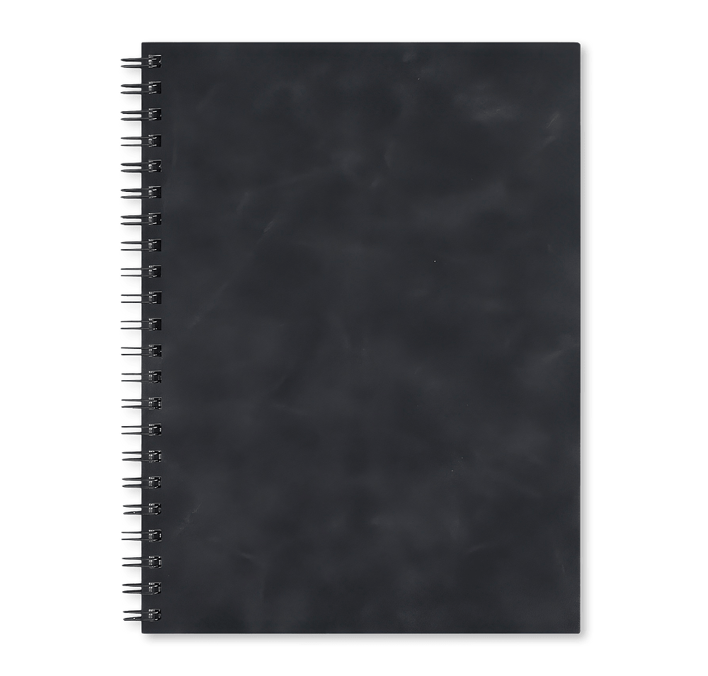 Castelli Debossed WireO Chia Grande XL Spiral Hard Cover Notebook-default