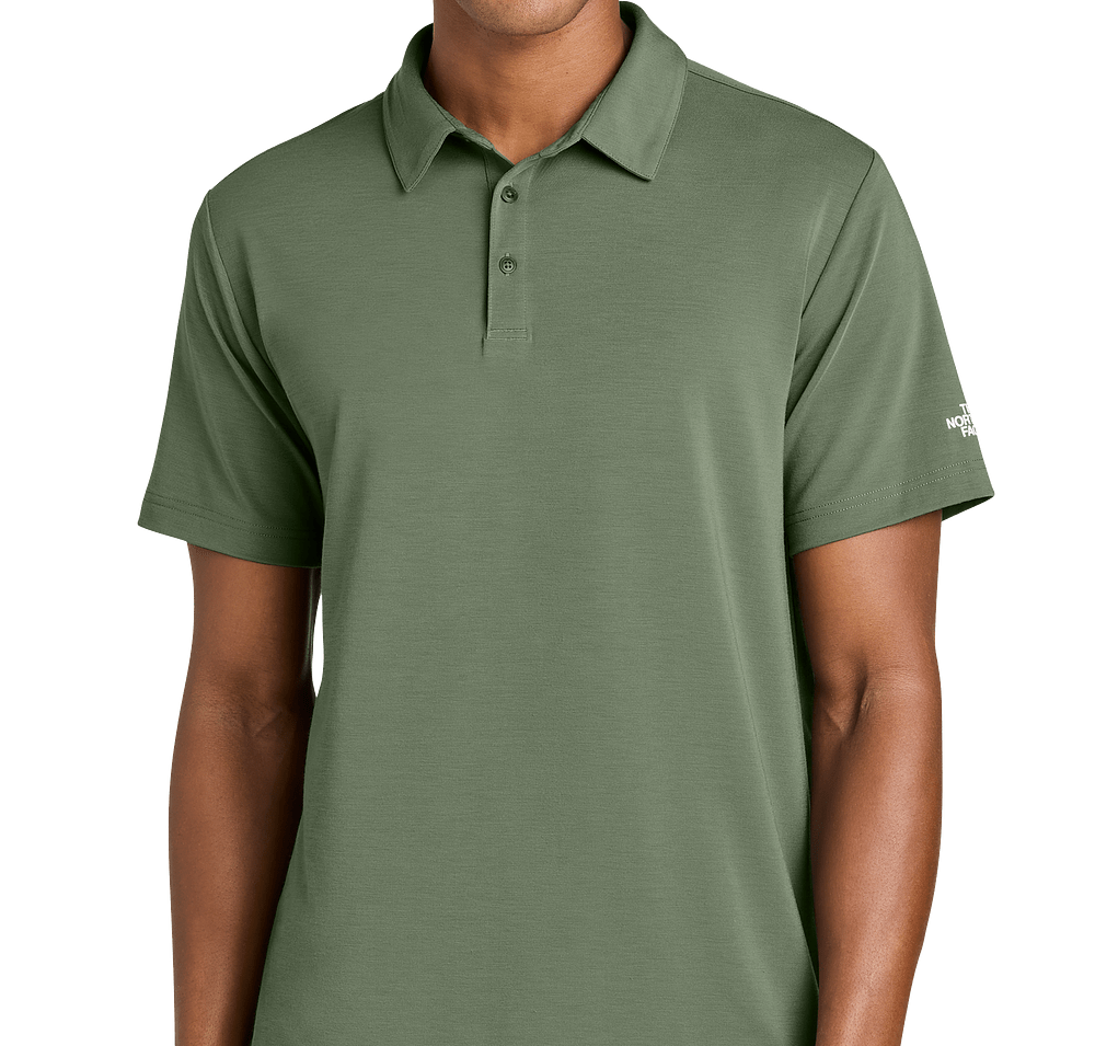 The North Face Canyon Crest Recycled UPF 40+ Performance Polo - Printed-default
