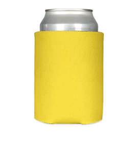 Full Color Photo Can Cooler - Color: Yellow