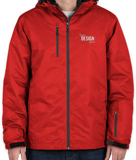 Port Authority 3-in-1 Waterproof Vortex System Jacket - Color: Rich Red / Black