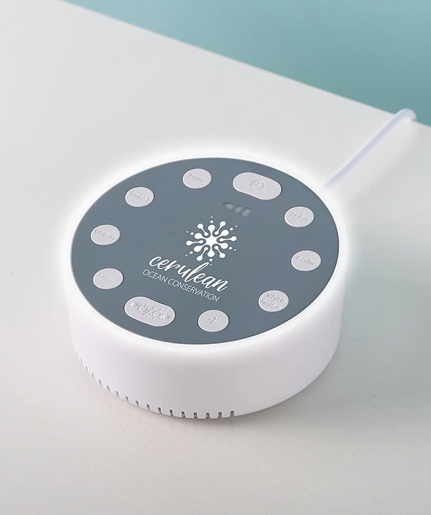 Full Color Tranquil Zzz Light Up White Noise Machine