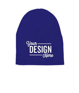 Yupoong Solid Beanie - Color: Royal