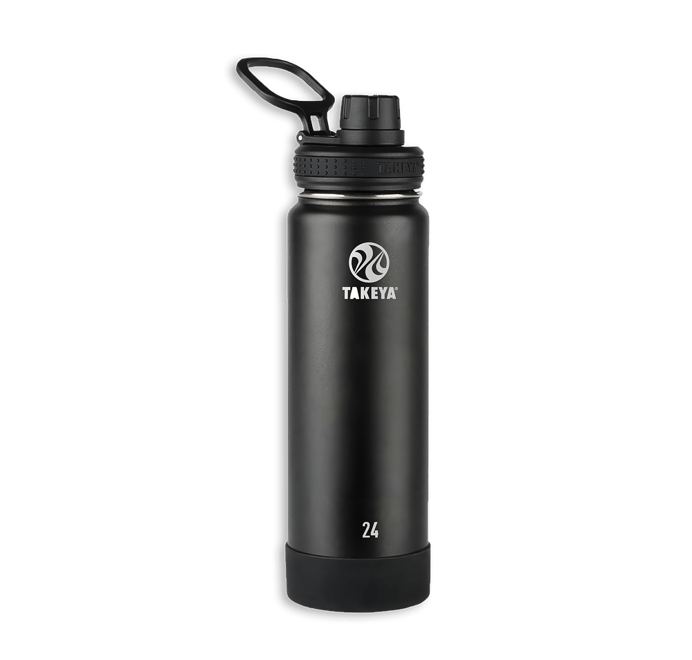Takeya Full Color 24 oz. Actives Stainless Steel Water Bottle with Spout Lid-default
