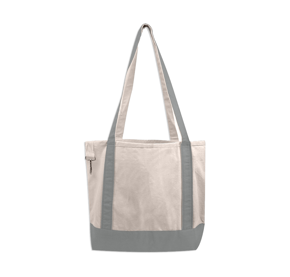 Full Color Midweight Color Accent Tote Bag-default