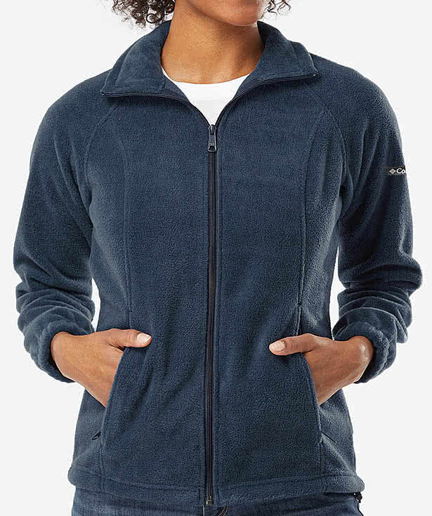 Columbia Women's Benton Springs Fleece Full Zip Jacket - Printed