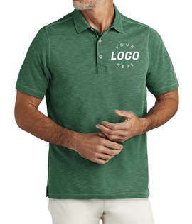 Tommy Bahama Palmetto Paradise Heather Polo - Color: Viridian Pine