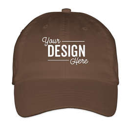 Valucap Bio-Washed Hat - Color: Brown