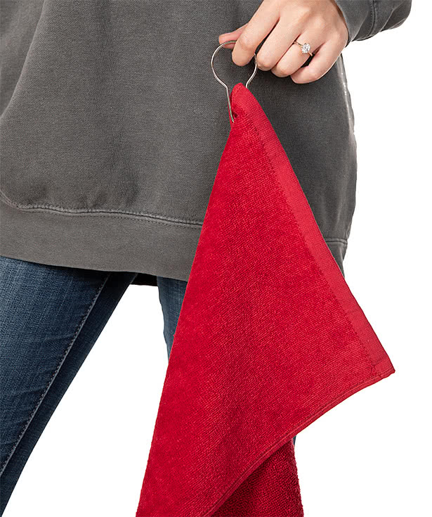 Port Authority Grommeted Hemmed Golf Towel