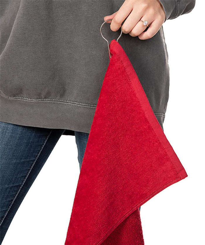 Port Authority Grommeted Hemmed Golf Towel