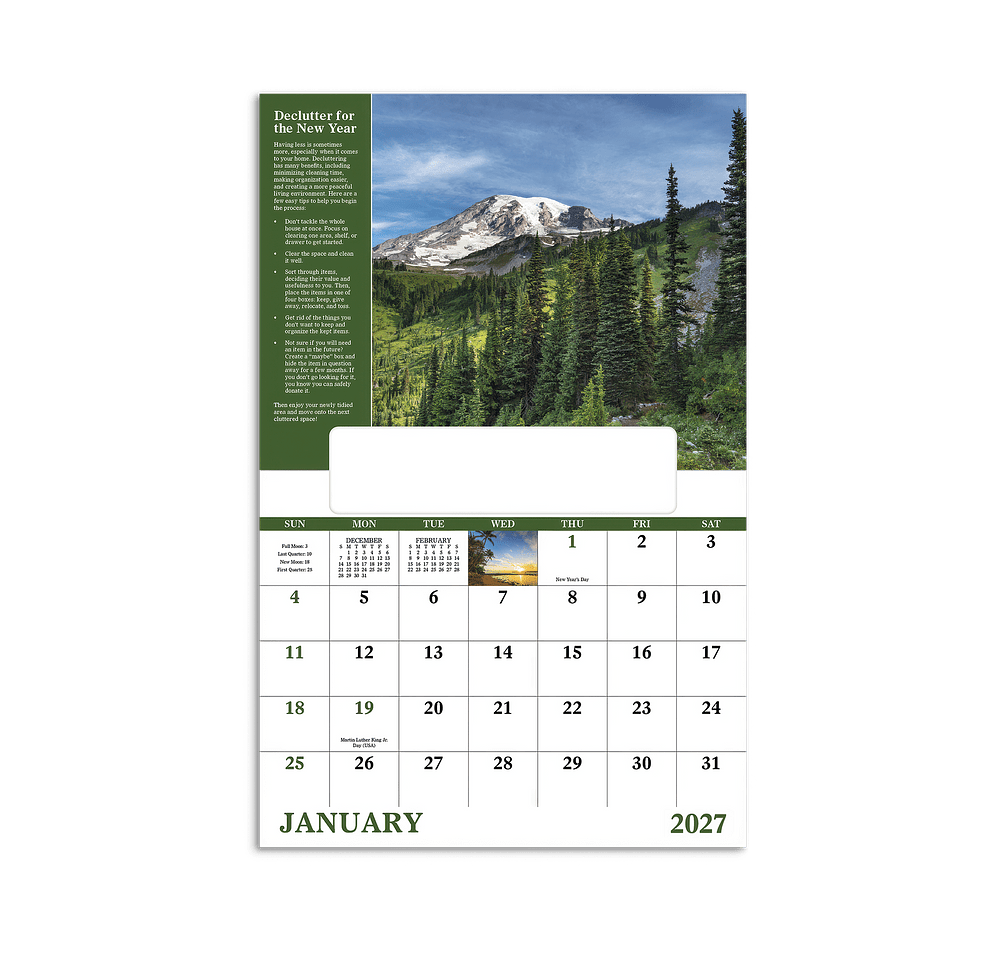 Healthy Living Wall Calendar-default