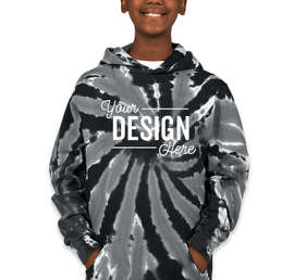 Port & Company Youth Tie-Dye Pullover Hoodie