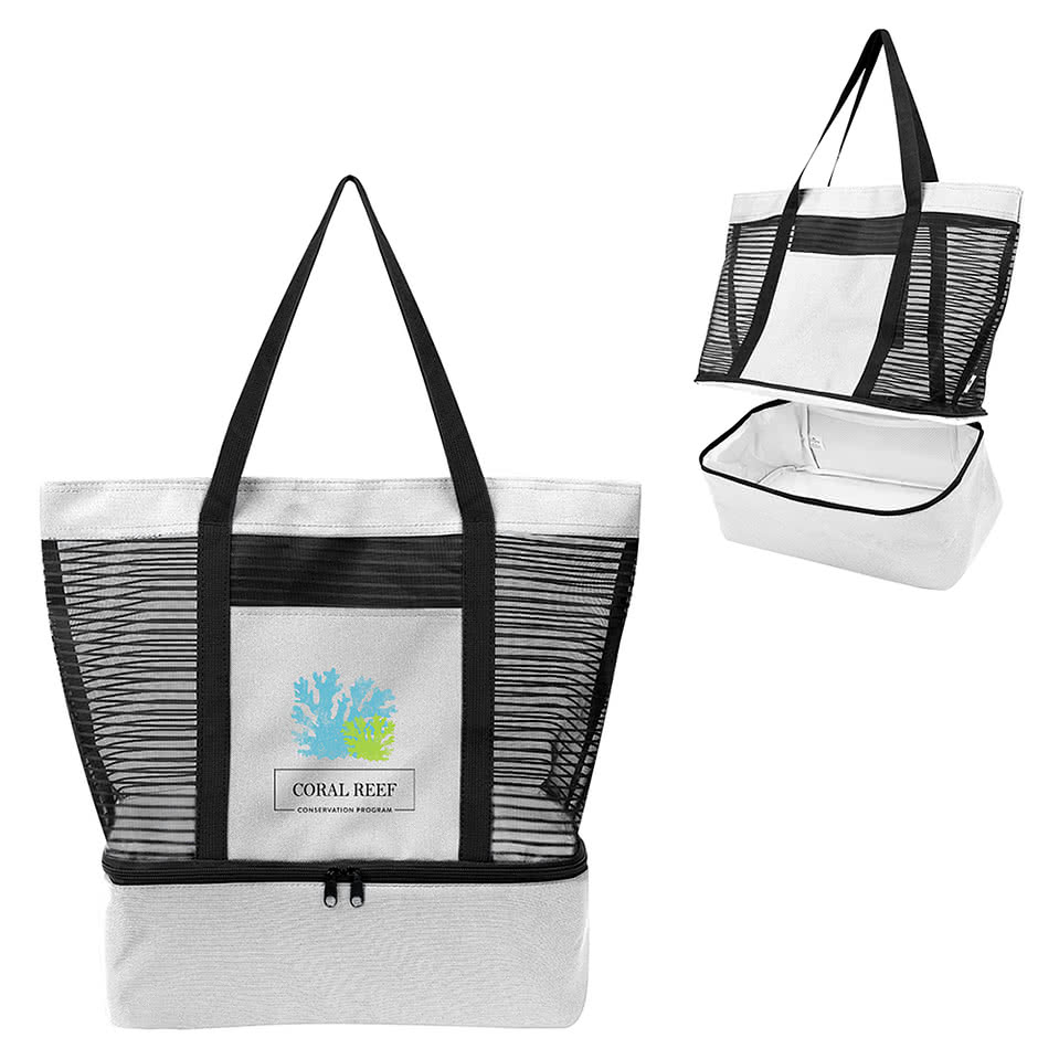 Marley Recycled Mesh 12 Can Cooler Tote Bag