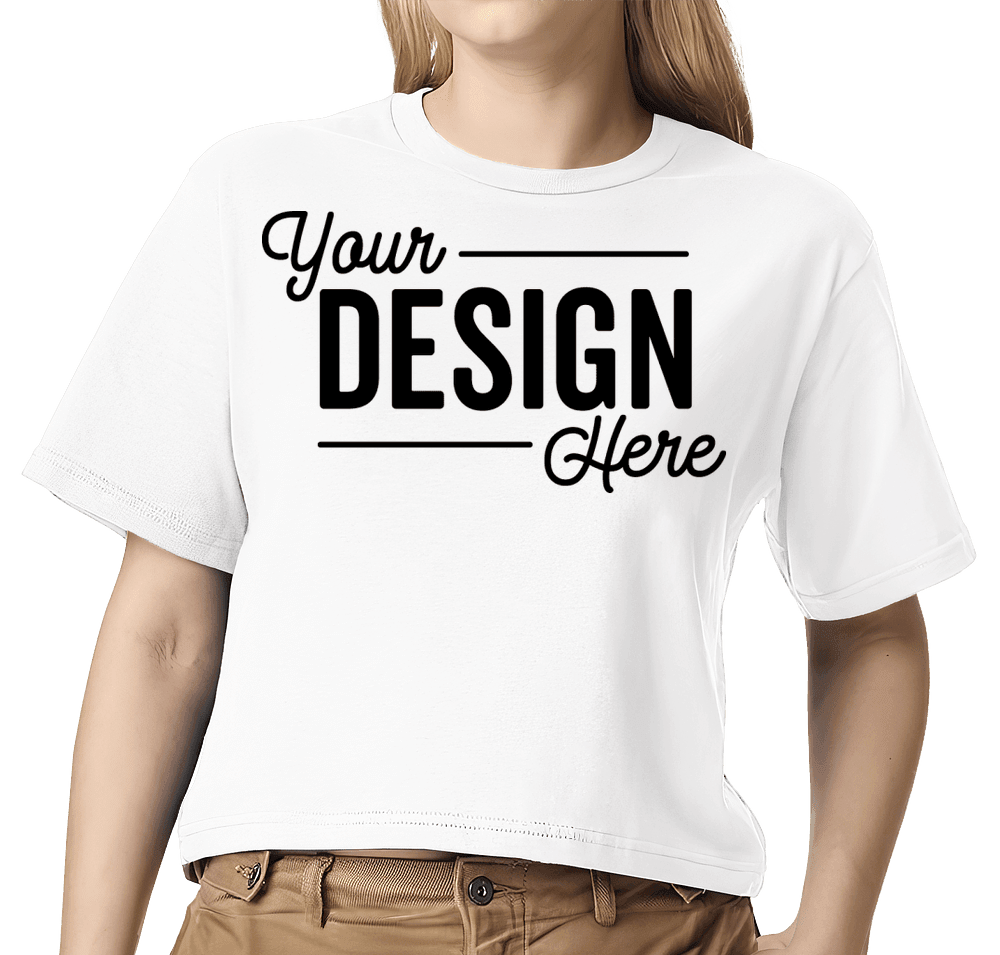 Custom American Apparel Women's Fine Jersey Boxy T-shirt