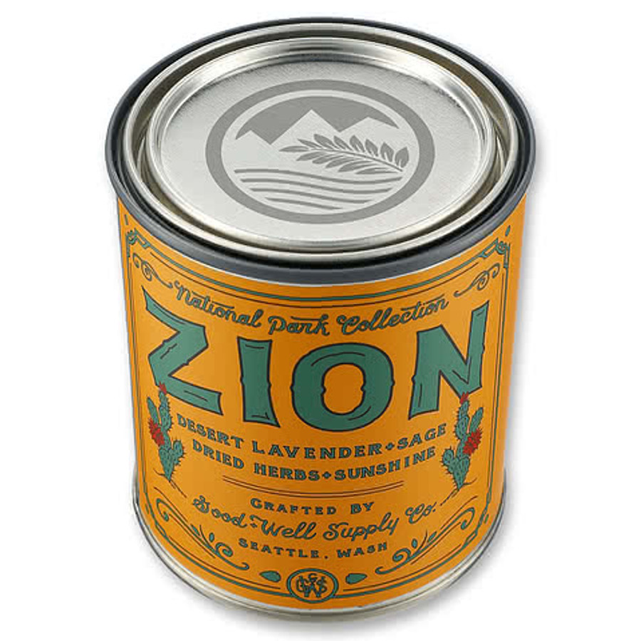 Zion National Park 14 oz. Candle in Multi-Colored