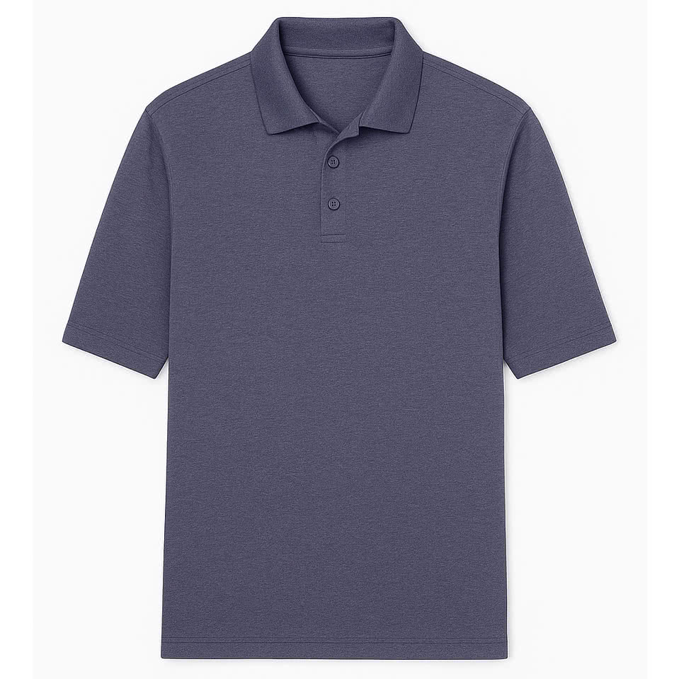 Blue Generation BLU-X-DRI Heathered Performance Polo - Printed