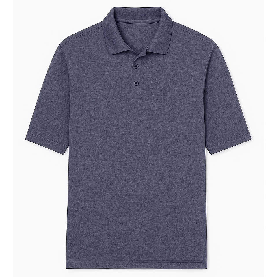 Blue Generation BLU-X-DRI Heathered Performance Polo - Embroidered