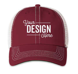 '47 Brand Trawler Trucker Hat - Color: Cardinal / Stone