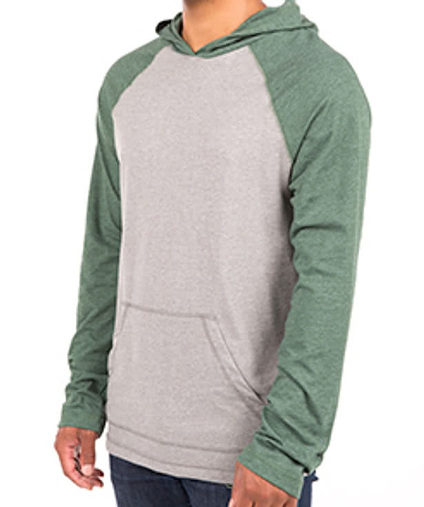 District Raglan Hooded Long Sleeve T-shirt