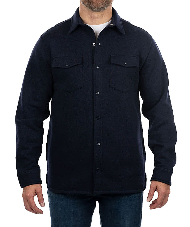 Burnside Fleece Snap Shirt Jacket