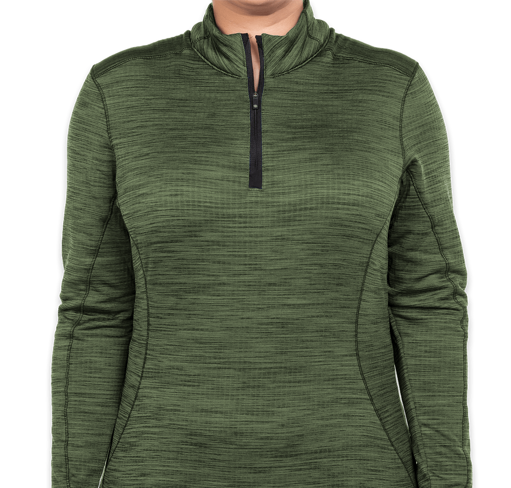 Stormtech Women's Base Thermal Grid Performance Quarter Zip Sweatshirt-default