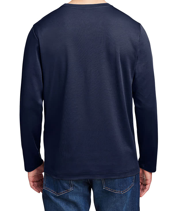 Harriton Charge Snag and Soil Protect Long Sleeve Performance Shirt