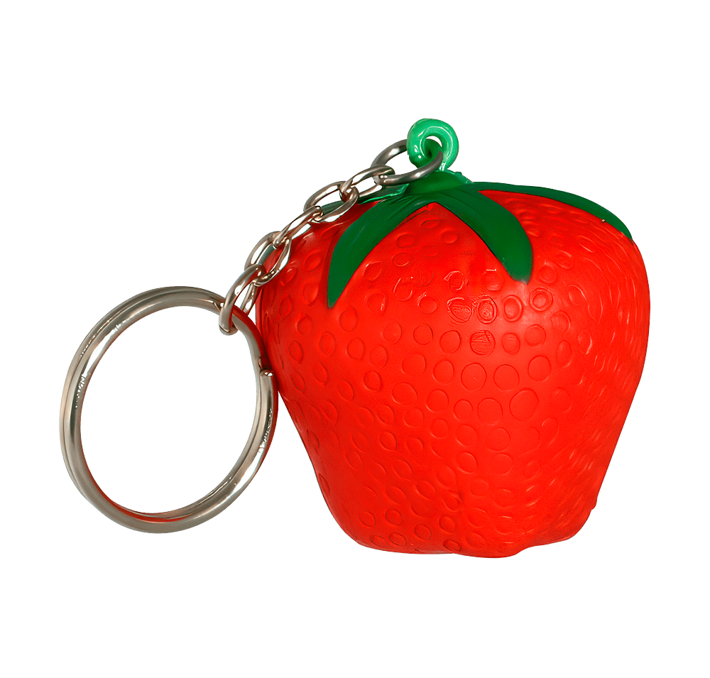Strawberry Stress Reliever Key Chain-default