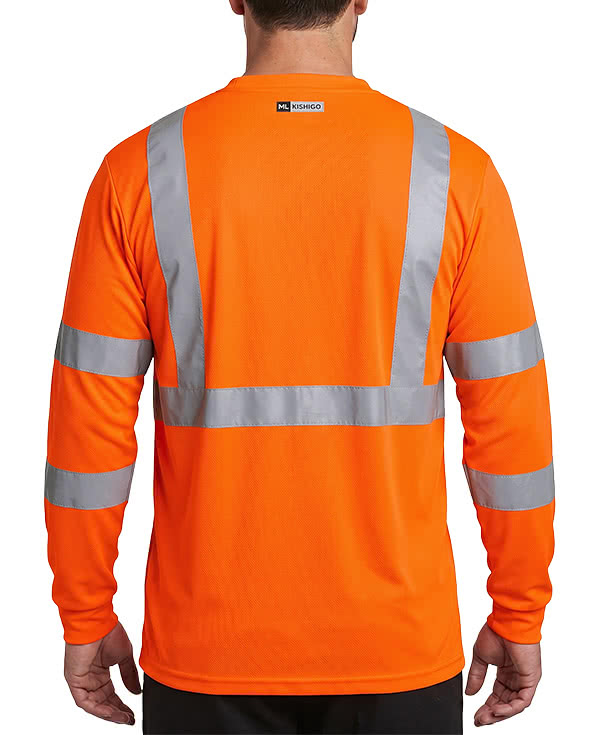 Kishigo Class 3 Safety Long Sleeve T-Shirt