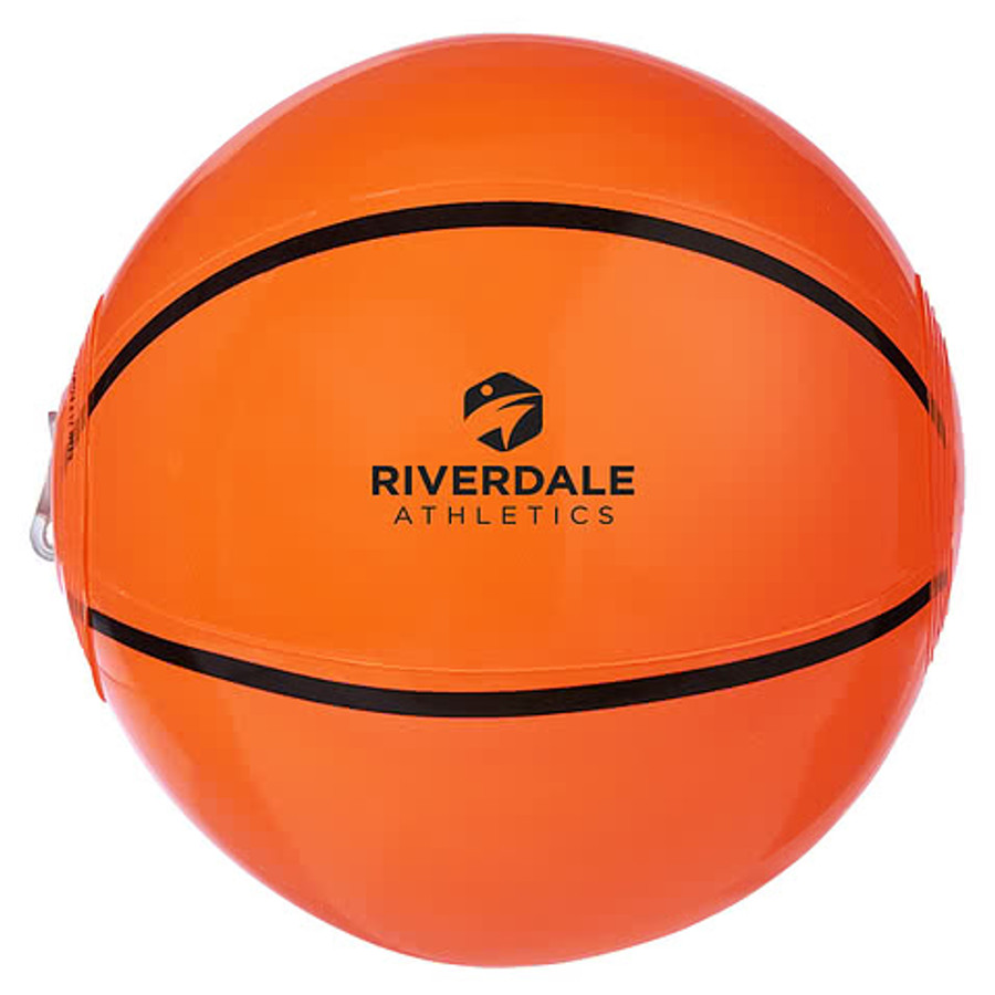 6" Mini Basketball Beach Ball in ORANGE