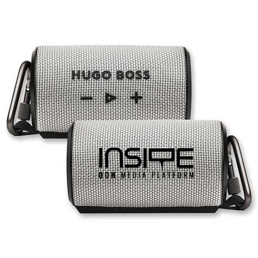 Hugo Boss Iconic Speaker in Gray