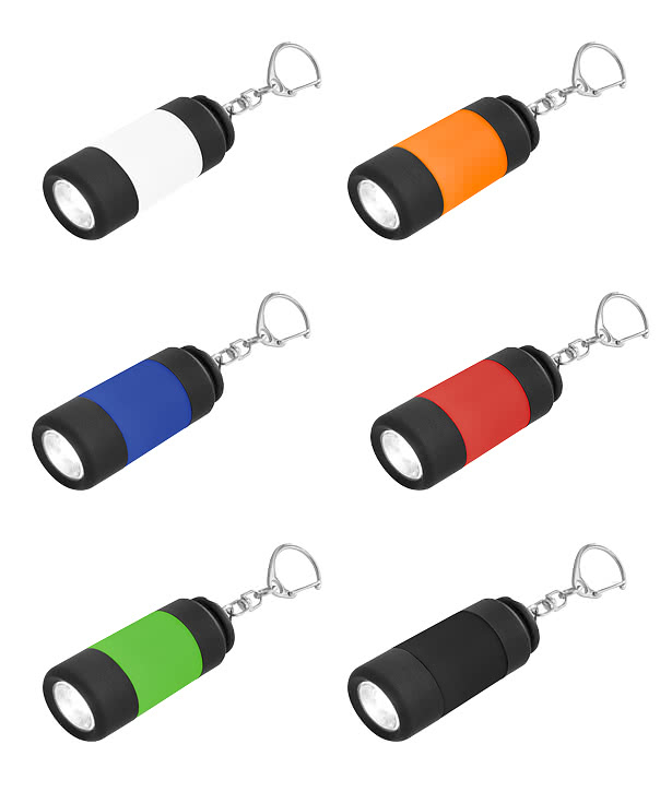 Rechargeable LED Flashlight Keychain