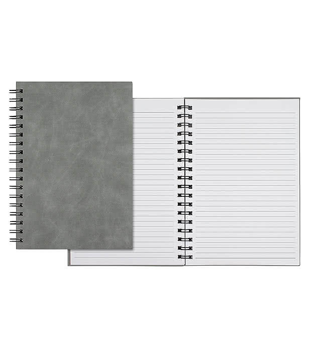 Castelli Debossed WireO Chia Grande Spiral Hard Cover Notebook