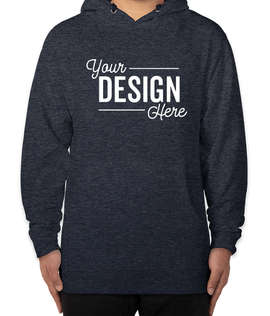 Independent Trading Midweight Pullover Hoodie - Color: Classic Navy Heather