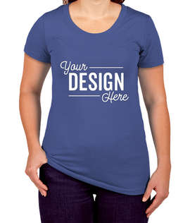 Canada - Bella + Canvas Women's Slim Fit Tri-Blend T-shirt - Color: True Royal Tri-Blend