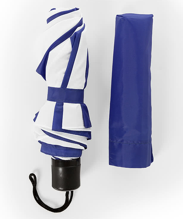 42" Arc Budget Multi-Tone Telescopic Folding Umbrella