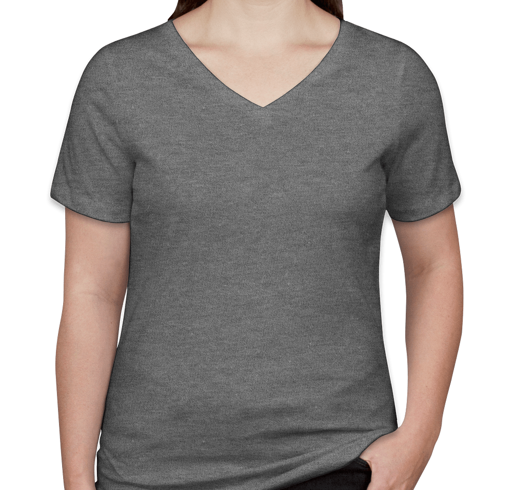 Bella + Canvas Women's Tri-Blend V-Neck T-shirt-default