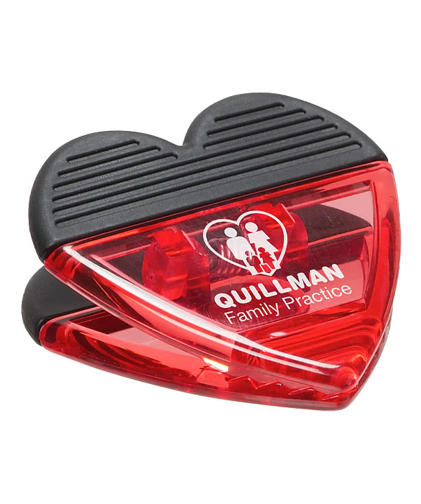 Heart Magnetic Power Memo Clip