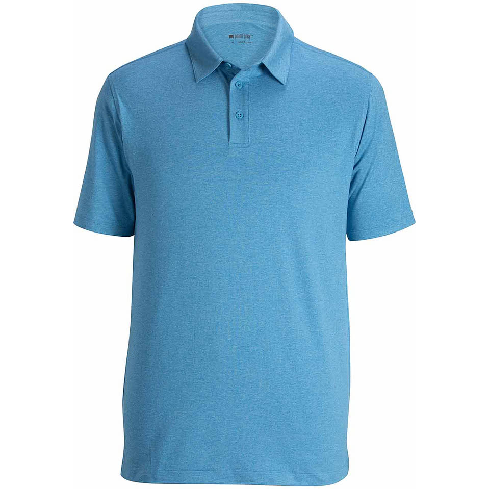 Edwards Point Grey Snag Resistant Performance Polo